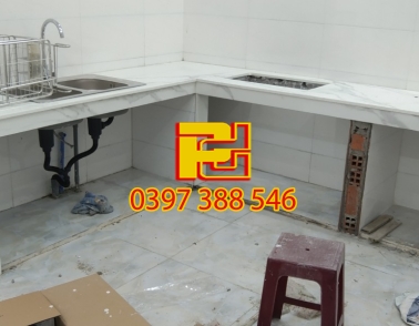 BẾP ĐÁ CHỮ L 