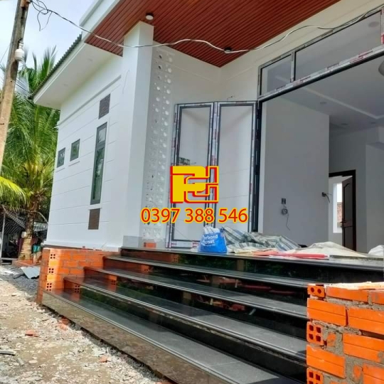 Bậc tam cấp chỉ phào nhà em