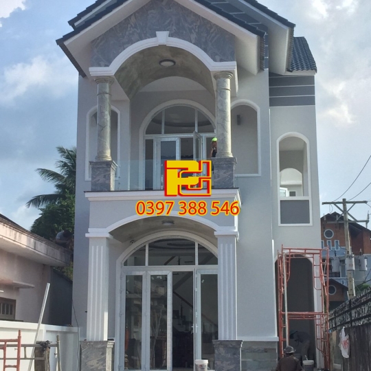 công trình đá ốp tường tây ninh